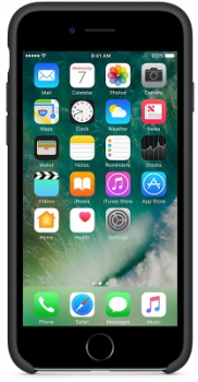 Чехол для iPhone 7 Apple Silicone Black